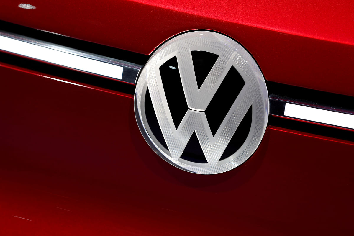 A car with the Volkswagen logo. Photo: Reuters