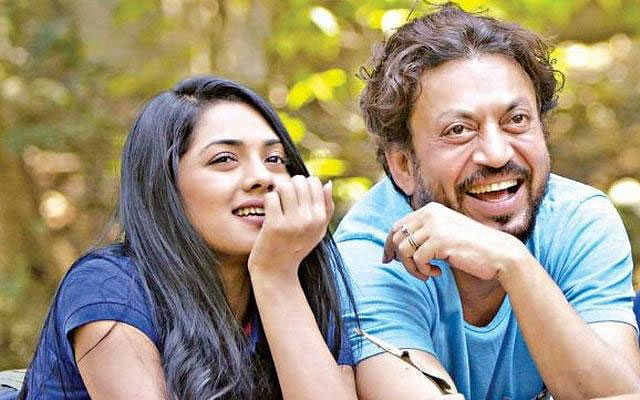 Tisha and Irrfan Khan in ‘Doob’. Photo: Prothom Alo