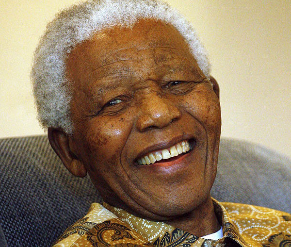 In this file photo dated Wednesday, 28 March 2007, Former South African president Nelson Mandela is photographed at the Mandela Foundation in Johannesburg. Photo: AP