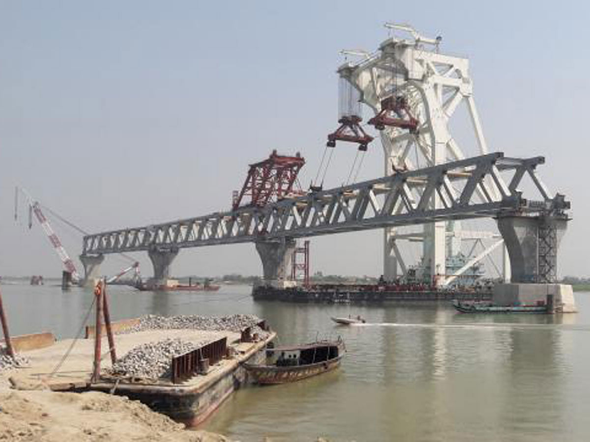 A section of Padma Bridge. Prothom Alo File Photo