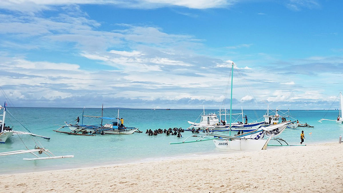 A view of Boracay island, Philippines. Photo: Collected