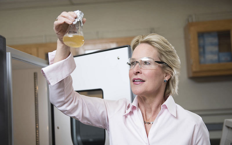 This undated handout photo obtained on 3 October 2018, courtesy of California Institute of Technology (Caltech) shows US scientist Frances Arnold. Photo: AFP