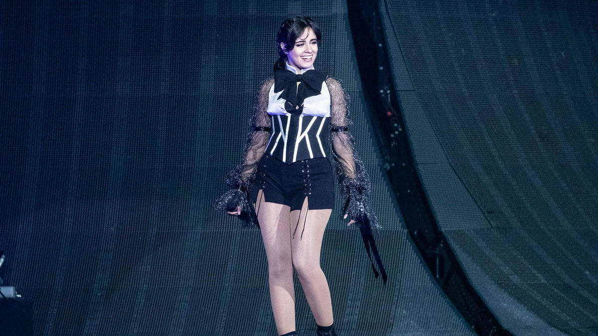Camila Cabello performs onstage during Taylor Swift’s Reputation Stadium Tour at NRG Stadium on 29 September, 2018 in Houston, Texas. Photo: AFP