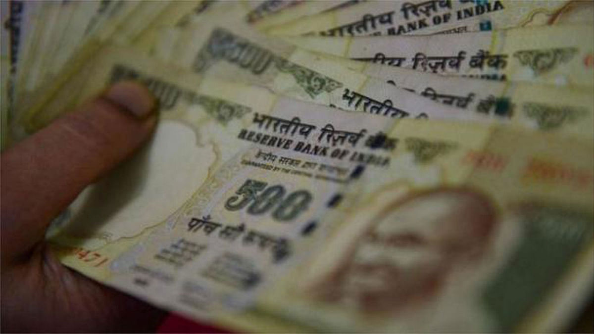 Indian rupee. File Photo