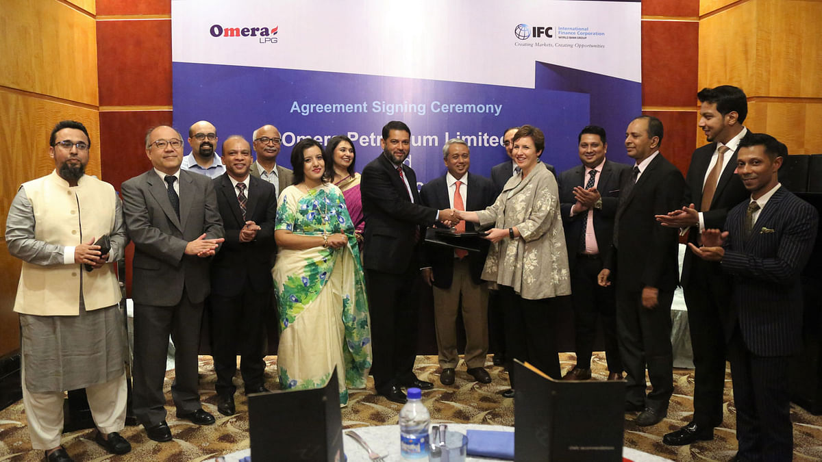 IFC invests $20m in Omera Petroleum to enhance LPG use. Photo:Prothom Alo