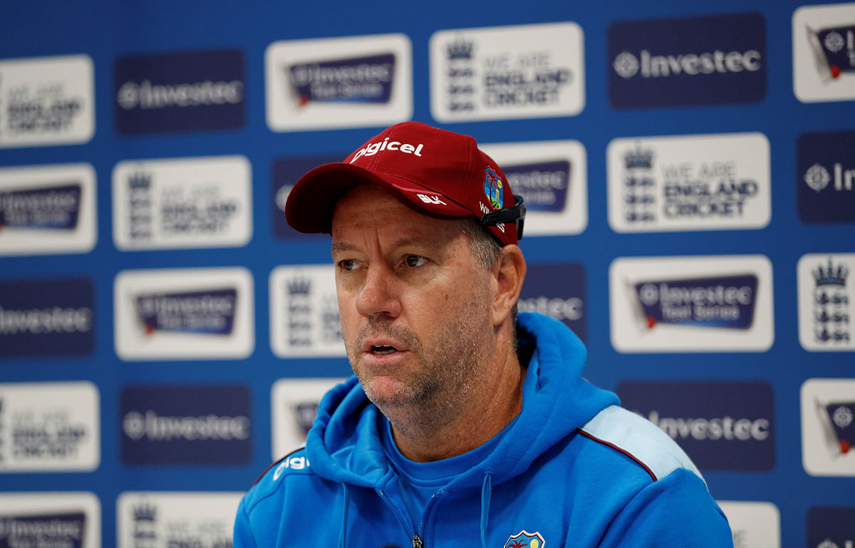 West Indies head coach Stuart Law. Photo: Reuters
