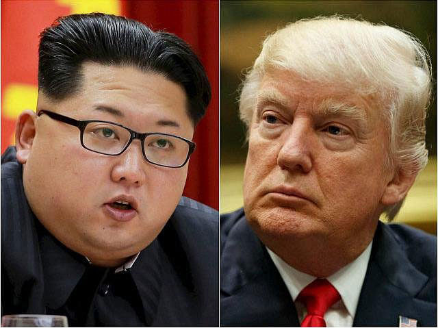 Pyongyang’s leader Kim Jong Unand Donald Trump.