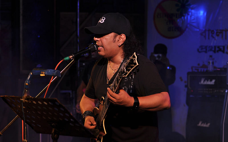 Bangladesh’s rock legend Ayub Bachchu. UNB File Photo