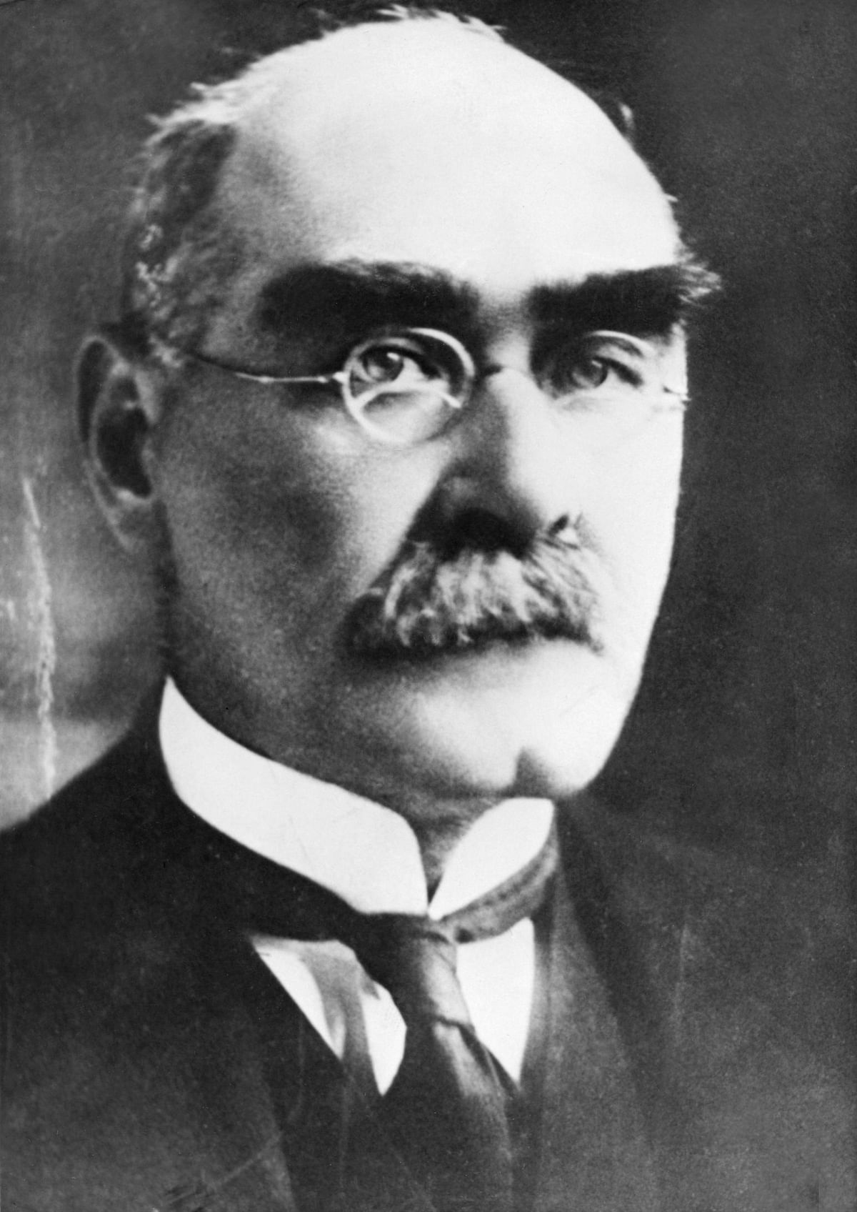 This undated picture of Joseph Rudyard Kipling (1865-1936) English short-story writer, poet, and novelist chiefly remembered for his celebration of British imperialism, his tales and poems of British soldiers in India, and his tales for children. Photo: AFP