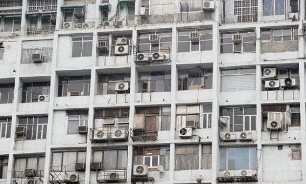 Air-conditioners are one of the major contributors to the rise of global warming. Photo:  AFP
