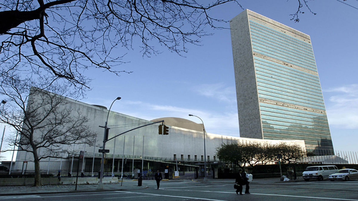 UN Head Quarters in New York. File Photo: AFP