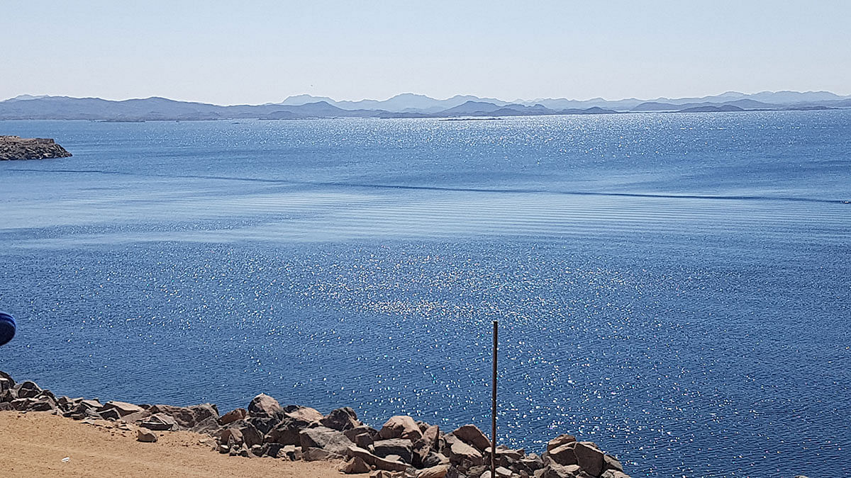 A view of Lake Nasser