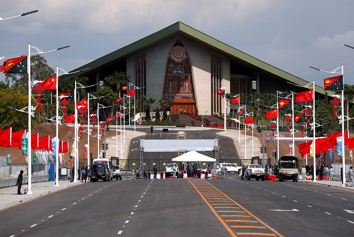 Papua New Guinea parliament building in central Port Moresby. Photo: Reuters