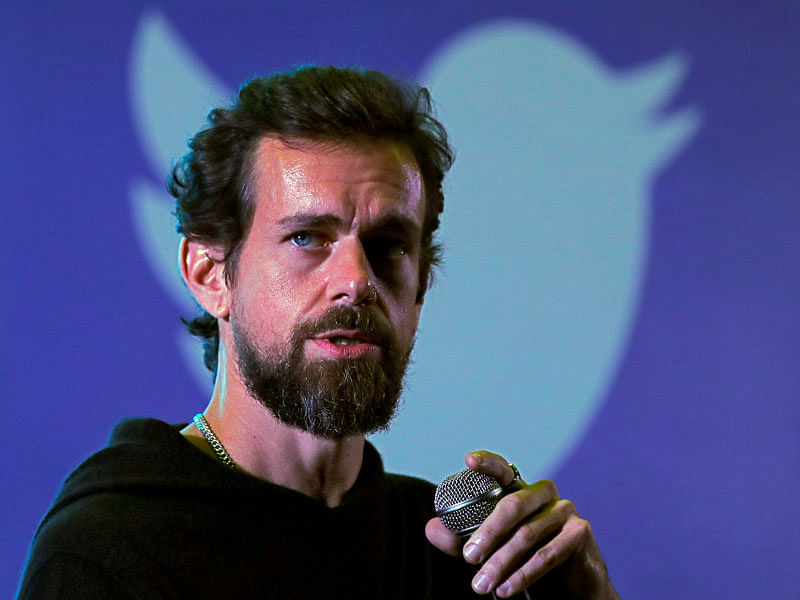 Twitter CEO Jack Dorsey addresses students during a town hall at the Indian Institute of Technology (IIT) in New Delhi, India, on 12 November 2018. Reuters File Photo