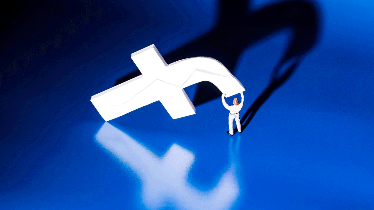 In this file photo taken on 16 May 2018 a figurine carrying the logo of social network Facebook is viewed in Paris. Facebook said 20 November 2018 users were having trouble accessing the social network and its other applications such as Instagram, but did not explain the cause of the outages. Photo: AFP