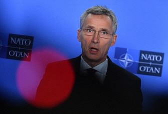 NATO secretary general Jens Stoltenberg gives a press conference following tensions between Russia and Ukraine at NATO headquarters in Brussels, on 26 November 2018. Photo: AFP