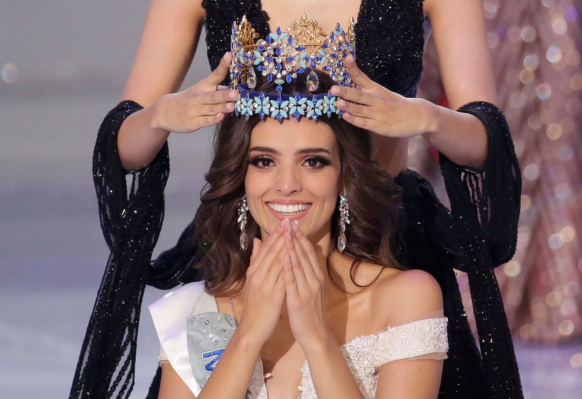 Miss Mexico Vanessa Ponce de Leon, 26, is crowned as she wins the Miss World 2018 title in Sanya, Hainan island, China 8 December, 2018. Photo: Reuters