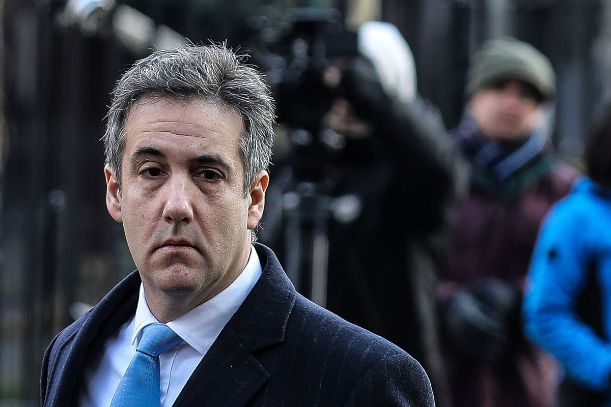 Michael Cohen, US president Donald Trump`s former lawyer, arrives for his sentencing at United States Court house in the Manhattan borough of New York City, New York, US, 12 December 2018. Photo: Reuters