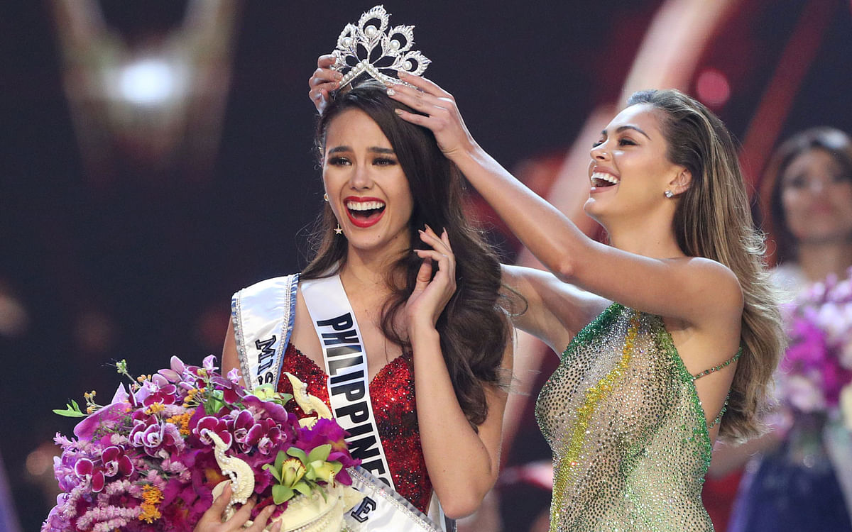 Miss Philippines Catriona Gray is crowned Miss Universe during the final round of the Miss Universe pageant in Bangkok, Thailand, 17 December, 2018. Photo: Reuters