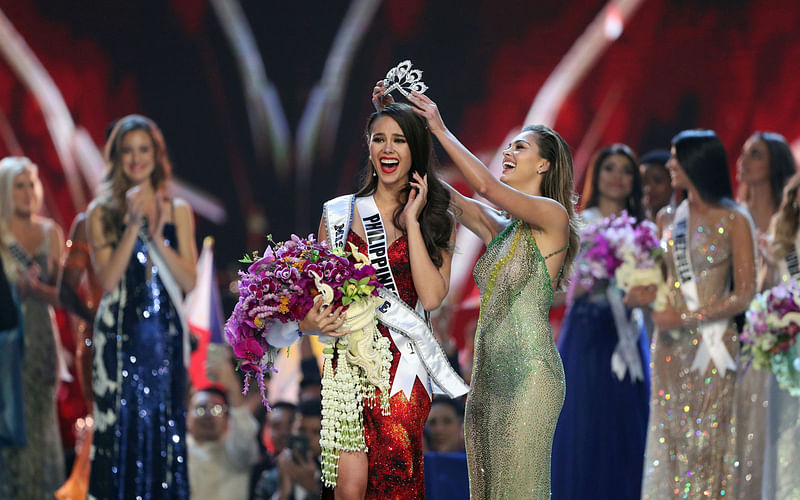 Miss Philippines Catriona Gray is crowned Miss Universe during the final round of the Miss Universe pageant in Bangkok, Thailand, 17 December, 2018. Photo: Reuters