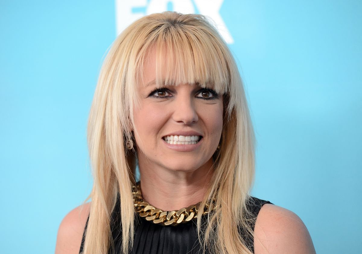 In this file photo taken on 17 December, 2012, X Factor judge Britney Spears attends Fox`s `The X Factor` season finale news conference at CBS Television City in Los Angeles, California. Photo: AFP