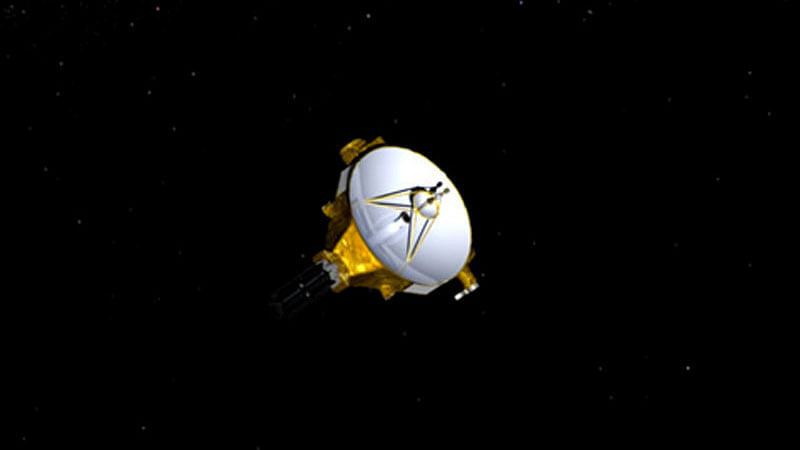 An artist’s impression of NASA’s New Horizons spacecraft, currently en route to Pluto, is shown in this handout image provided by NASA. Photo: Reuters