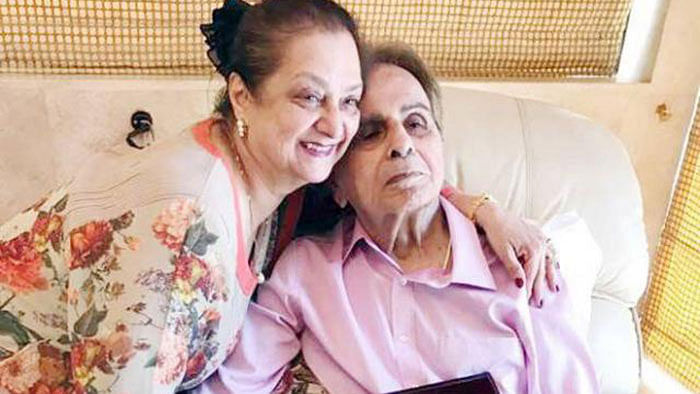 Dilip Kumar with his wife