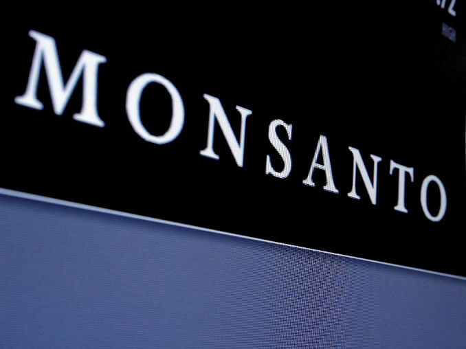 Monsanto logo is displayed on a screen where the stock is traded on the floor of the New York Stock Exchange (NYSE) in New York City, US, on 9 May 2016. -- Photo: Reuters