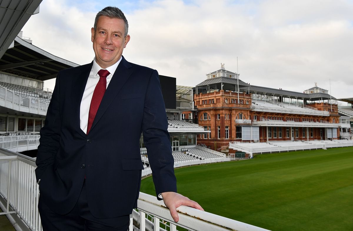 The new Managing Director of England Men`s Cricket, at the ECB, Ashley Giles, poses for a photograph at Lords cricket ground in London on 9 January 2019. Photo: AFP