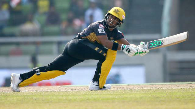 Zakir Hasan hit two fours and a six to score a match-winning 42-run innings. File photo