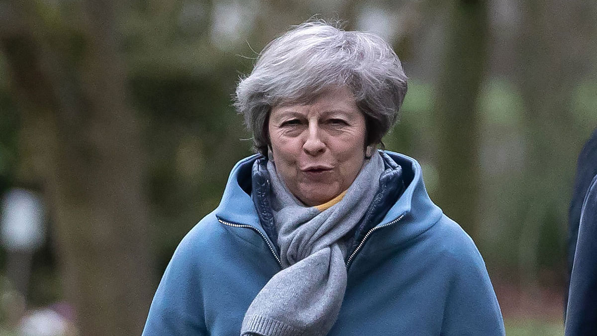 Britain`s Prime Minister Theresa May. Photo: AFP