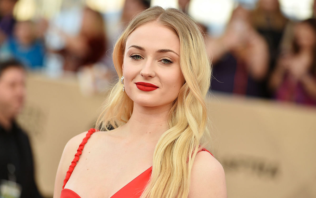In this 29 January 2017, file photo, Game of Thrones actress Sophie Turner arrives at the 23rd annual Screen Actors Guild Awards at the Shrine Auditorium and Expo Hall in Los Angeles. AP File Photo