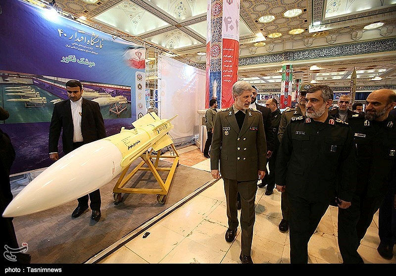 Iran`s defence minister Amir Hatami walks at an exhibition in Tehran, Iran on 2 February. Photo: Reuters