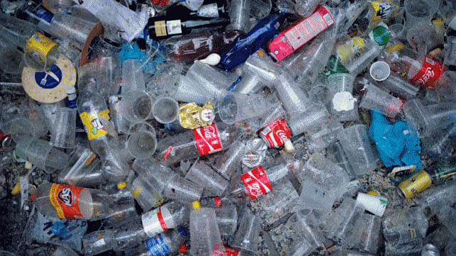 Plastic waste. File photo