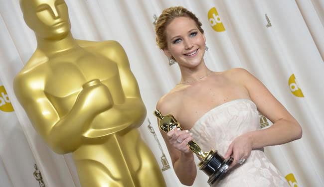 Jennifer Lawrence. AFP File Photo