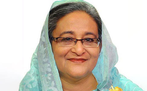 Prime minster Sheikh Hasina. Photo: BSS