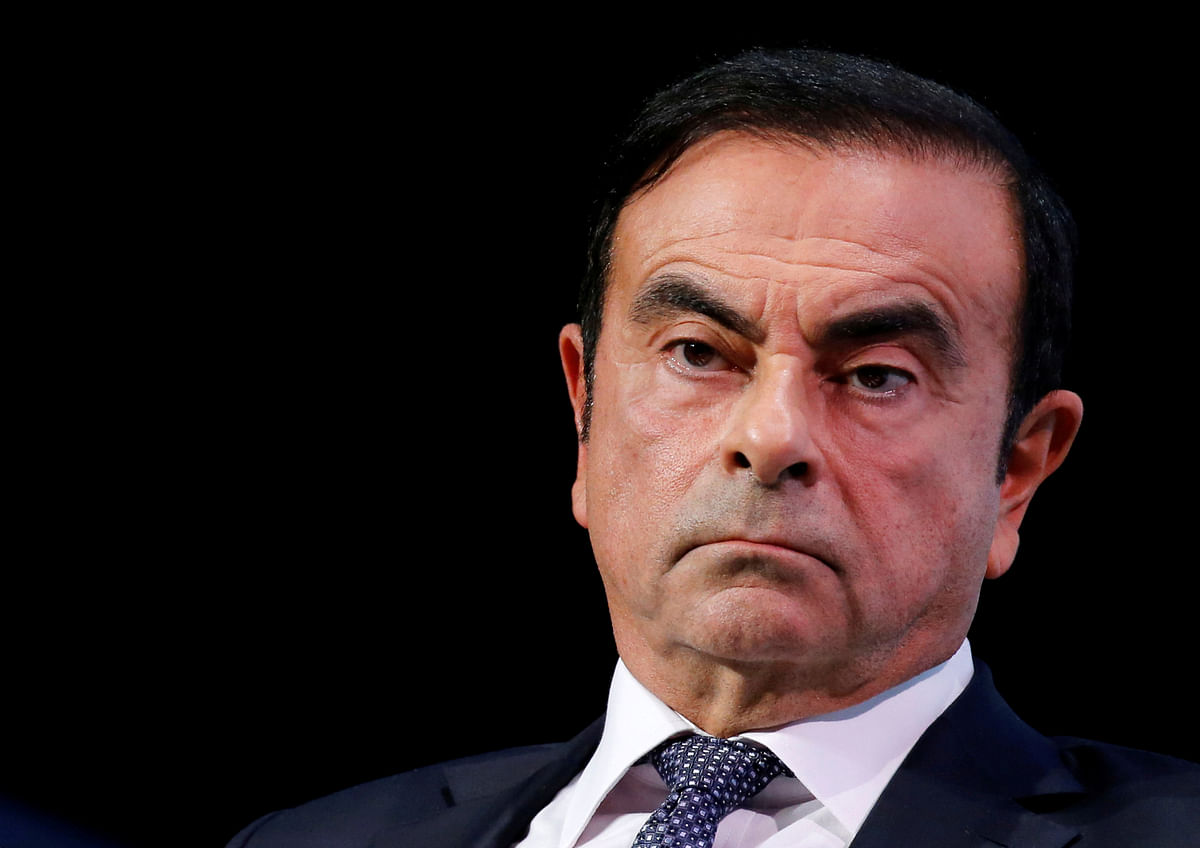 Carlos Ghosn, former chairman and CEO of the Renault-Nissan-Mitsubishi Alliance, attends the Tomorrow In Motion event on the eve of press day at the Paris Auto Show, in Paris, France on 1 October 2018. Reuters File Photo