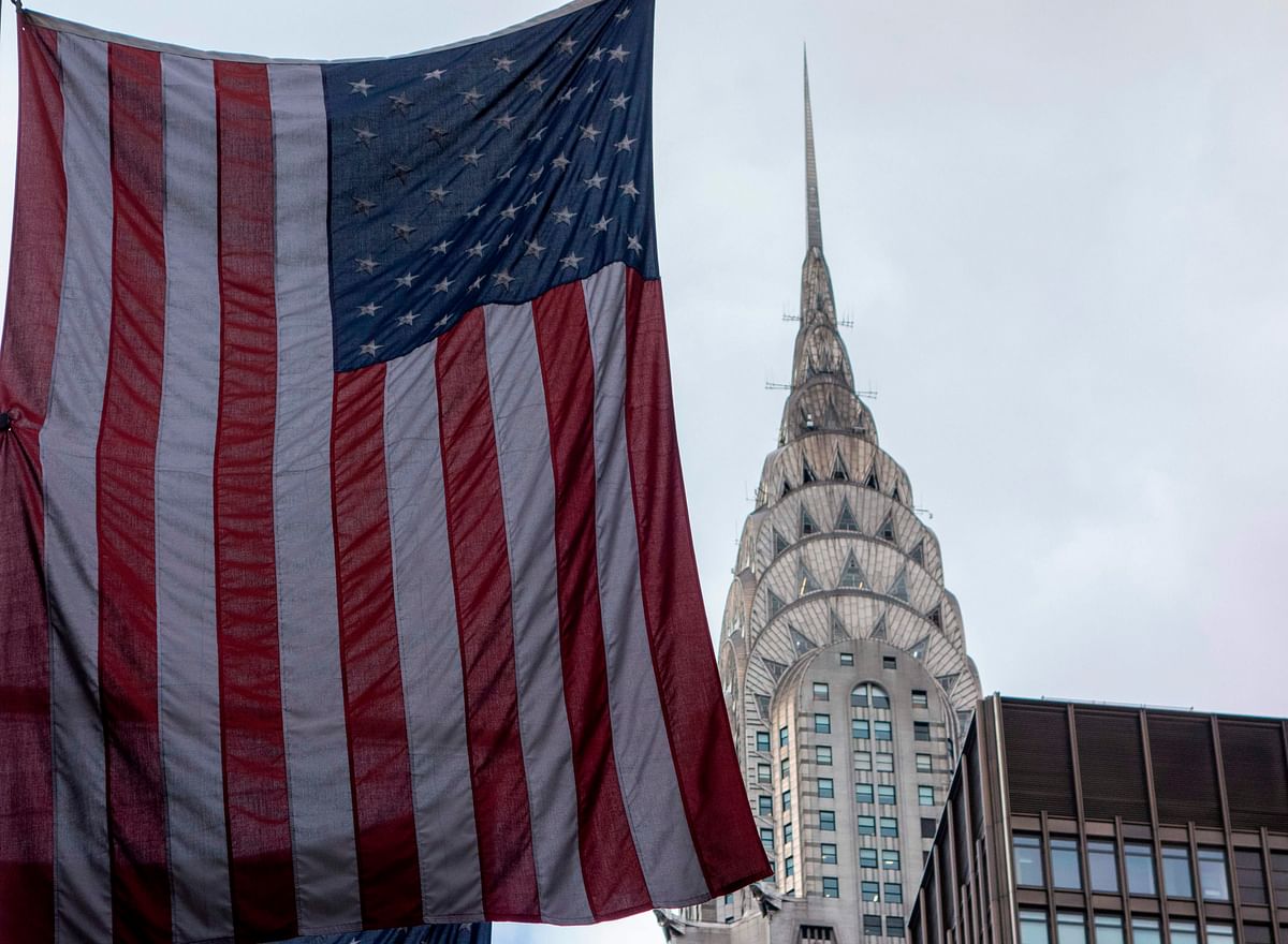In this file photo taken on 9 January 2019, The Chrysler Building is seen in Midtown Manhattan in New York. Photo: AFP