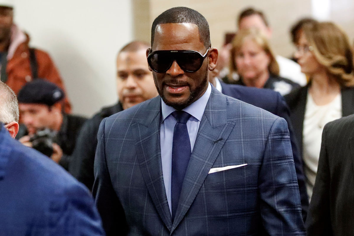 Grammy-winning R&B singer R Kelly arrives for a child support hearing at a Cook County courthouse in Chicago, Illinois, US 6 March, 2019. Photo: Reuters
