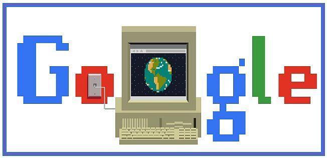 Google Doodle of World Wide Web. Photo: Collected