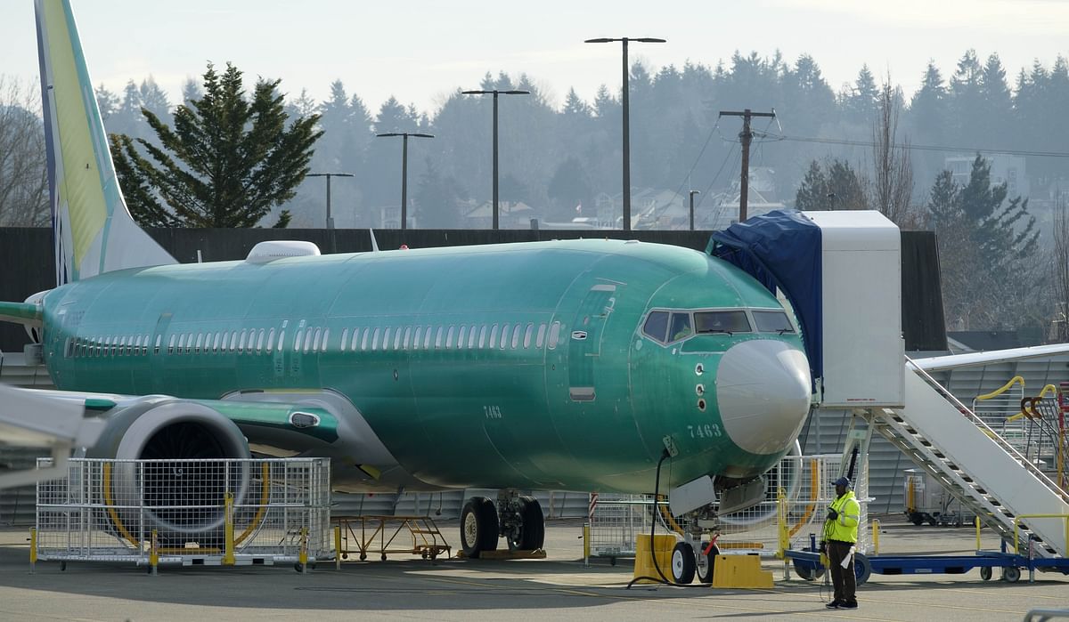 A Boeing 737 MAX 9 airplane. Photo: AFP