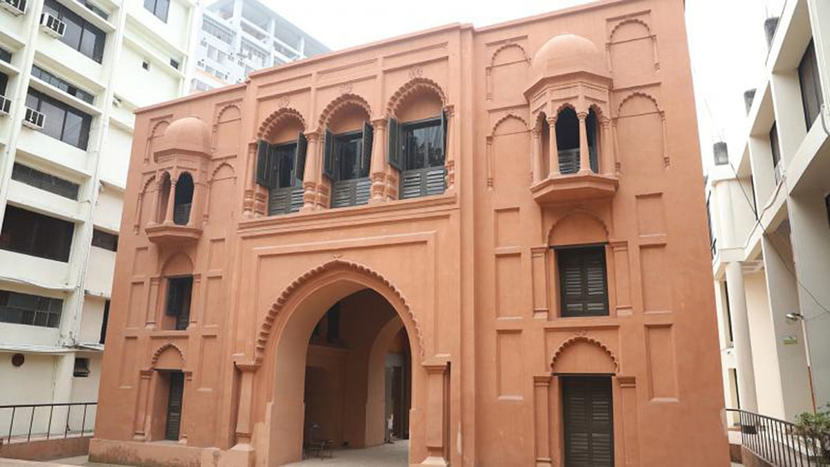Nimtoli Deuri, a historic establishment in Dhaka built around 1765, has been turned into a heritage museum after restoration on 15 March, 2019. Photo: Abdus Salam