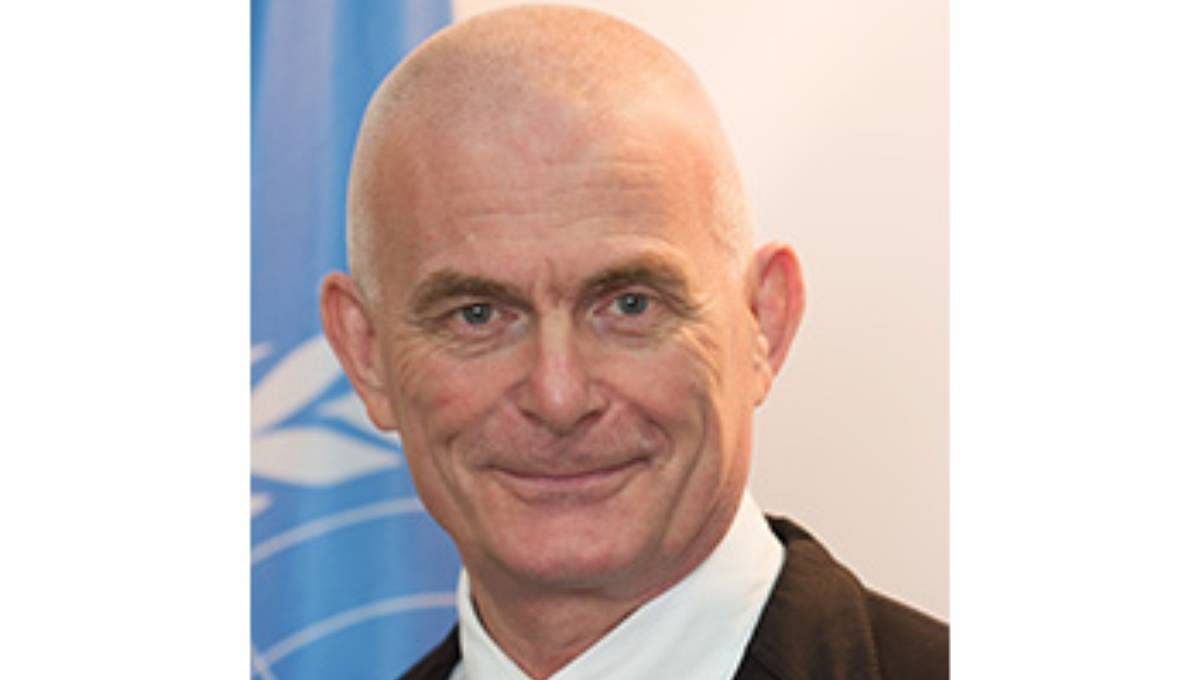 UN acting Resident and Humanitarian Coordinator in Myanmar Knut Ostby. Photo: UNB