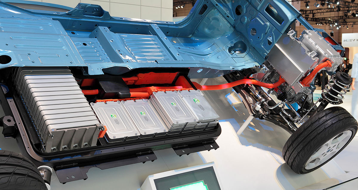 Electric vehicle battery. Photo: Collected