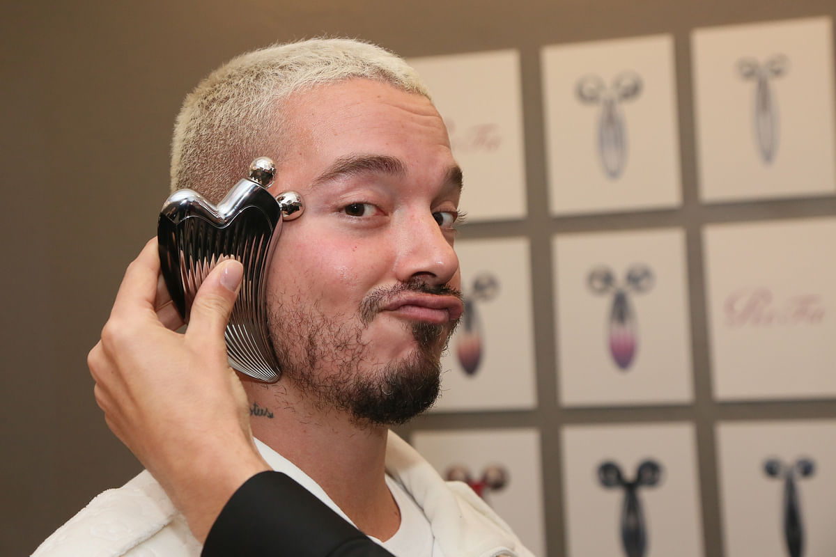 In this file photo taken on 8 February 2019, J Balvin attends the GRAMMY Gift Lounge during the 61st Annual GRAMMY Awards at Staples Center in Los Angeles, California. Photo: AFP