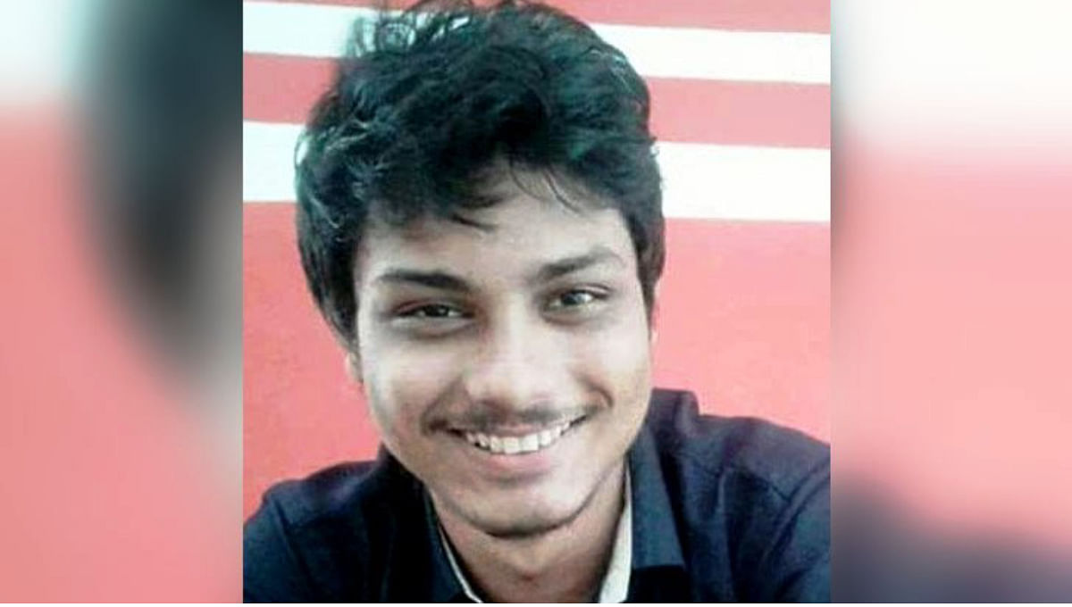 The deceased, Wasim Afnan, a 4th-year student of Biotechnology and Genetic Engineering department of Sylhet Agricultural University. Photo: Collected