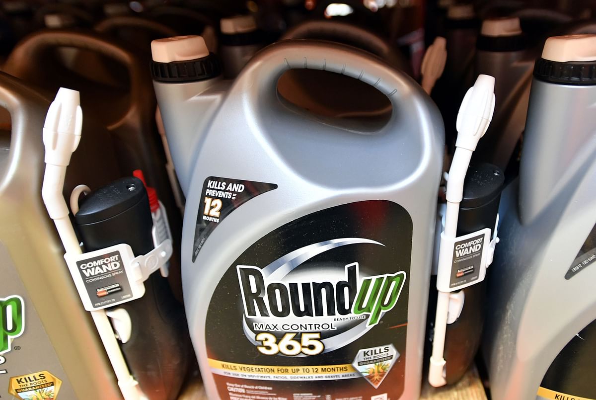 In this file photo taken on 09 July 2018 Roundup products are seen for sale at a store in San Rafael, California. Photo: AFP