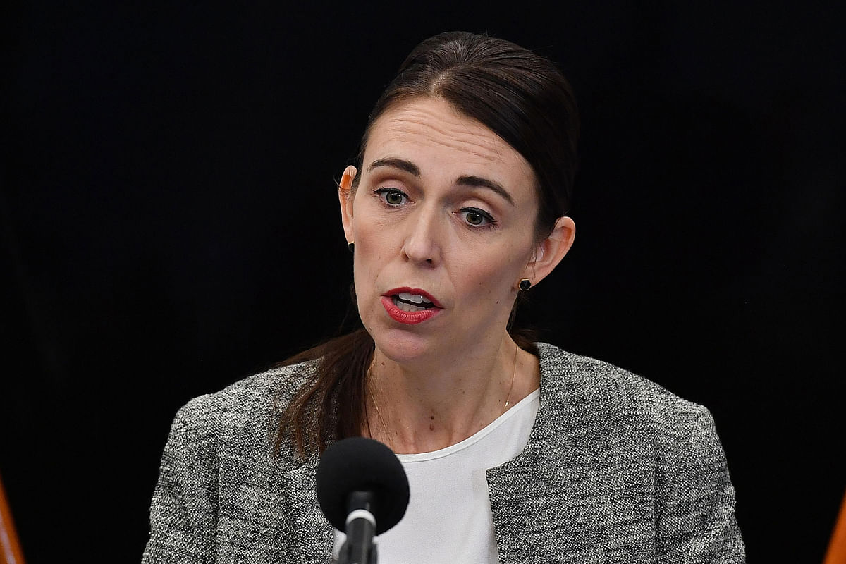New Zealand`s Prime Minister Jacinda Ardern speaks to the media during a press conference at the Justice Precinct in Christchurch on 28 March 2019. -- Photo: AFP