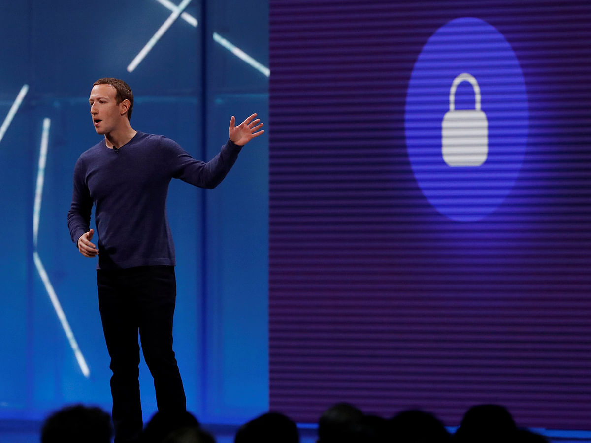 Facebook CEO Mark Zuckerberg speaks at Facebook Inc`s annual F8 developers conference in San Jose