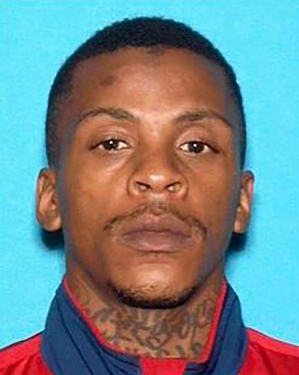 This handout booking photo obtained 1 April 2019, courtesy of Los Angeles Police Department shows suspect Eric Holder, wanted for homicide in the shooting of Grammy-nominated rapper Nipsey Hussle. Los Angeles police said on 2 April 2019, they had arrested holder, suspected of murdering rapper Hussle, ending a two-day manhunt. Photo: AFP